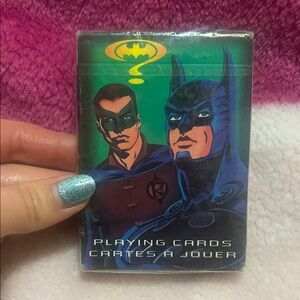 1995 Vintage Batman and Robin Playing Cards DC comics